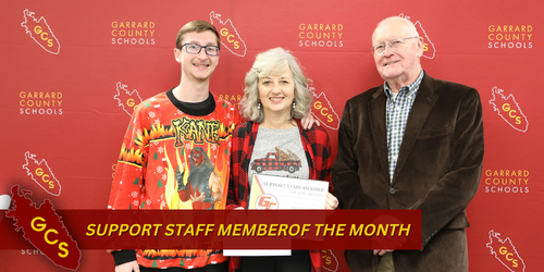 Kelly Lamb Named GC Support Staff Member of the Month