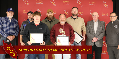 Support Staff of the Month 