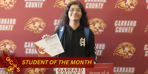 GCHS Student of the Month