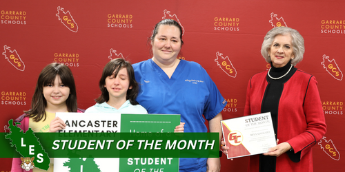 Reva Maggard, LES 5th Grader, Named Student of the Month