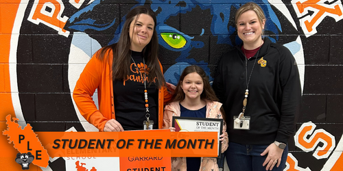 PLE Student of the Month 