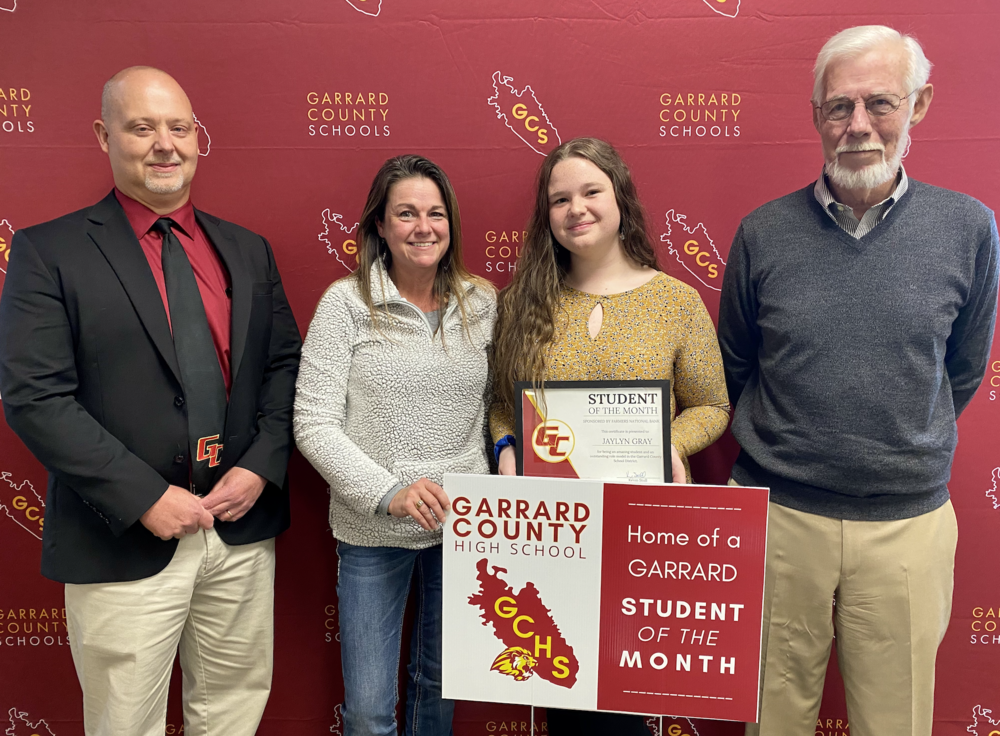 GCHS Student of the Month