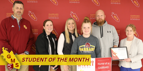 GMS Student of the Month 