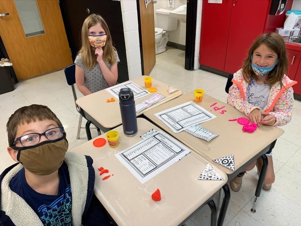 Play-dough spelling 3