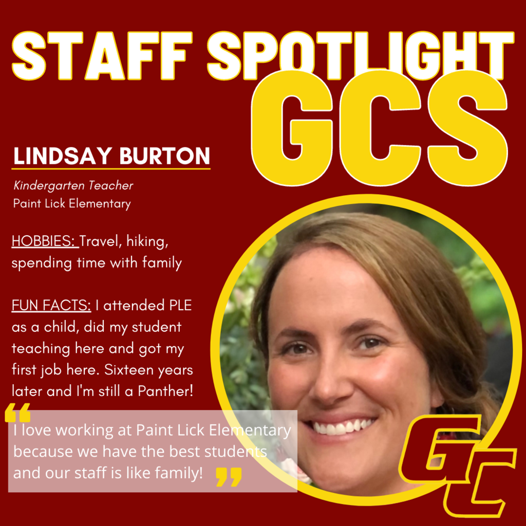Staff Spotlight: Lindsay Burton (PLE)