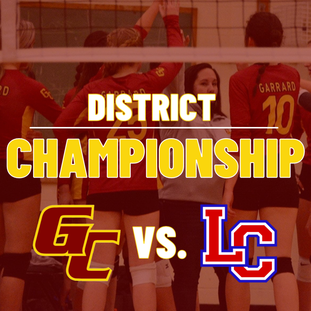 Volleyball District Championship Game Flyer 