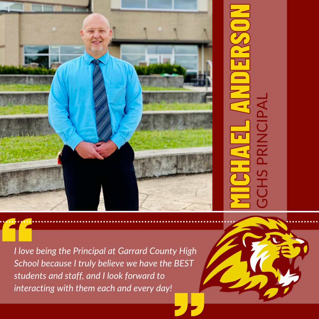 Mr. Anderson- Principal of GCHS