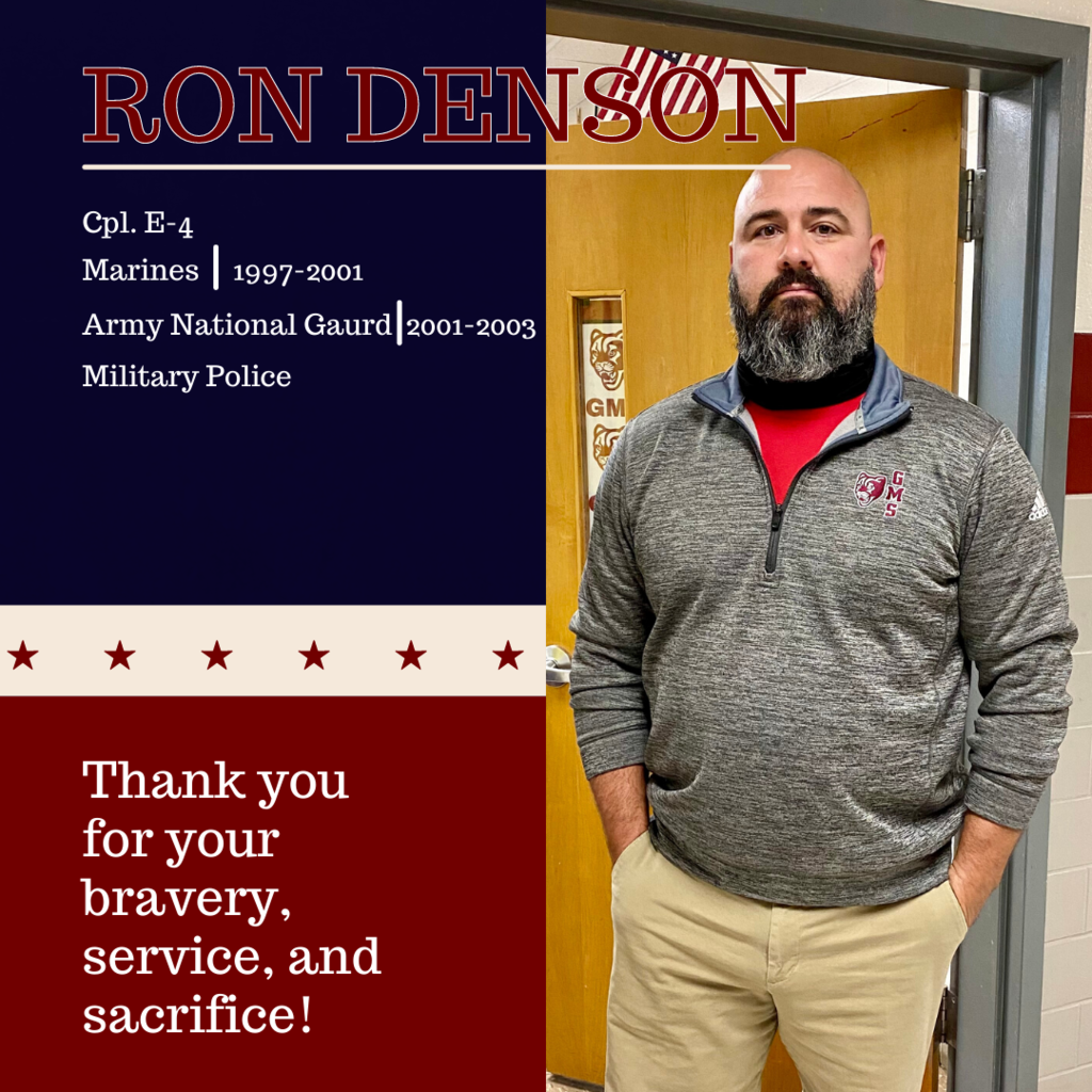 Veterans Day- Ron Denson