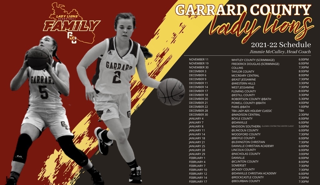 Girls Basketball Schedule