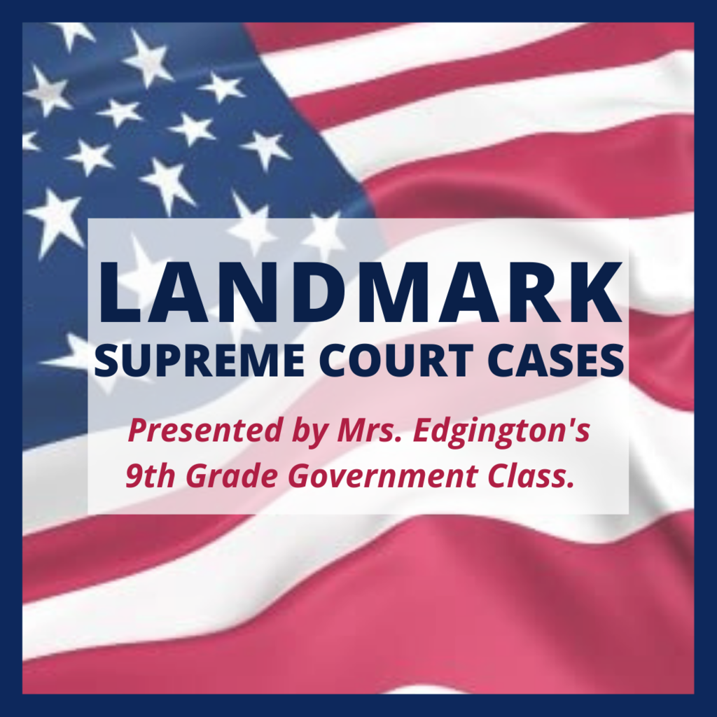 9th Grade Government Presentations