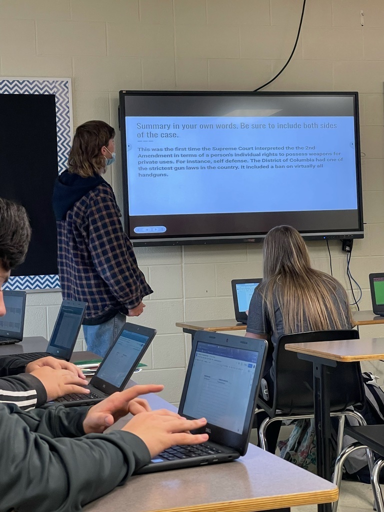 9th Grade Government Presentations