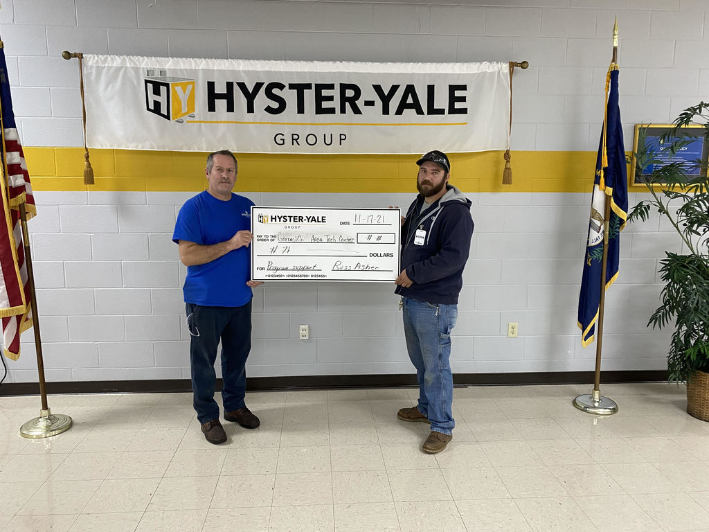 ATC Donation from Hyster-Yale 