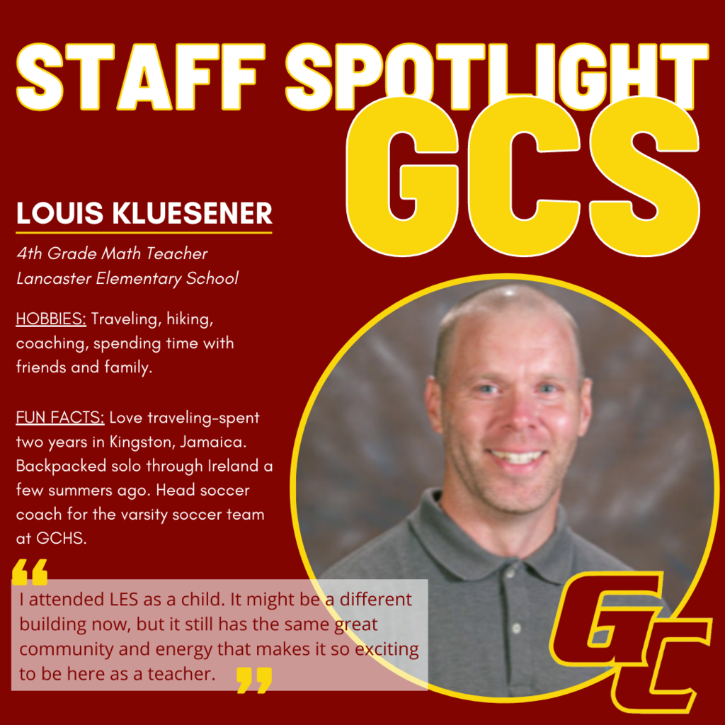 Staff Spotlight: Louis Kluesener