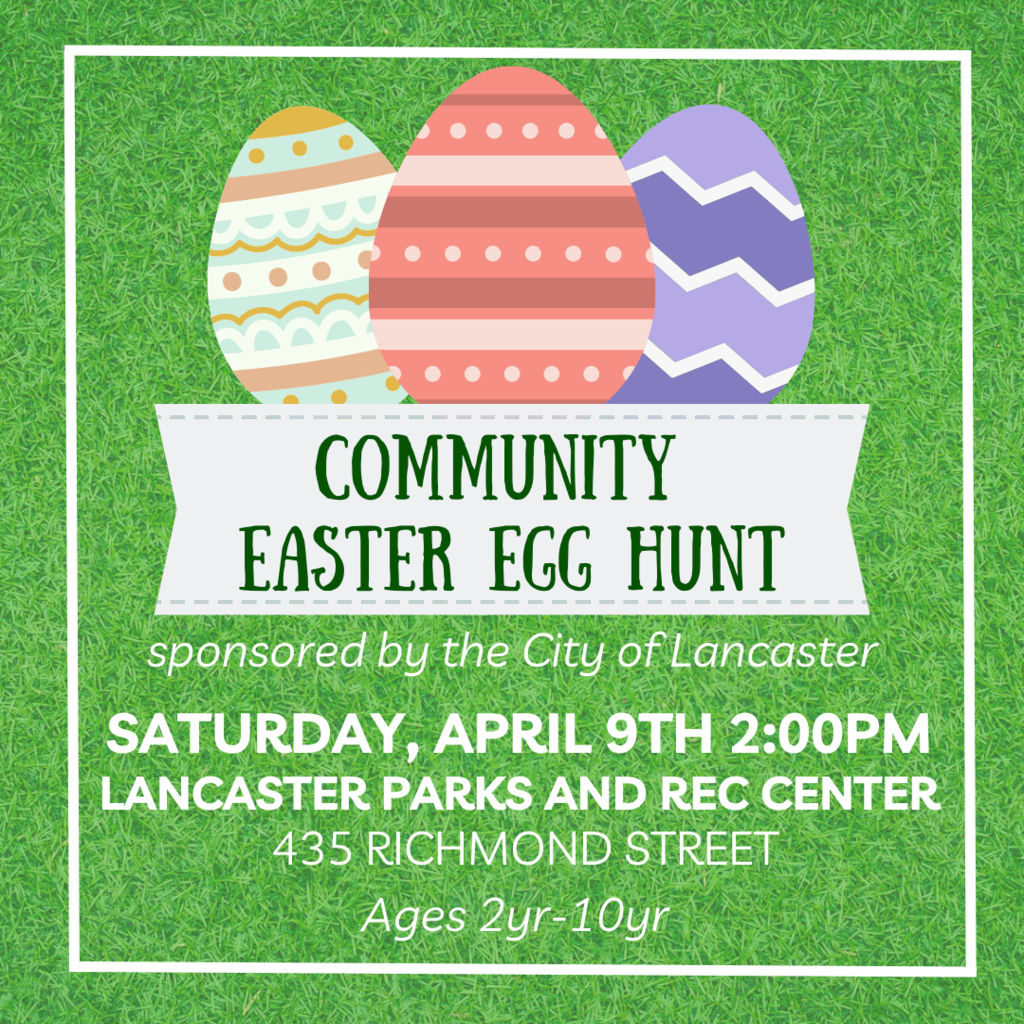 Community Easter Egg Hunt Graphic 
