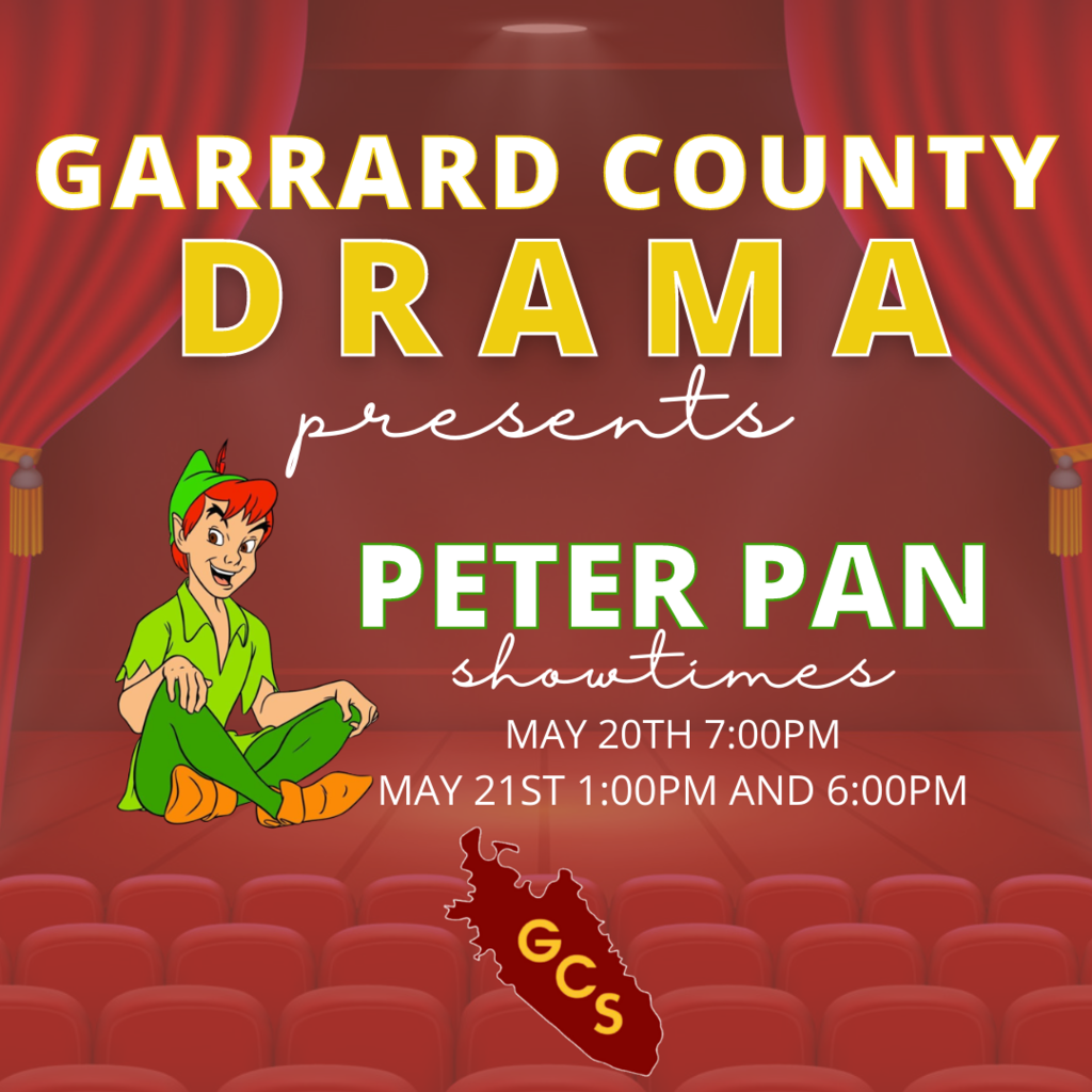 GCS Drama- Peter Pan Graphic