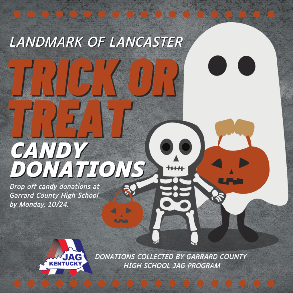 Trick or Treat Candy Donation Graphic