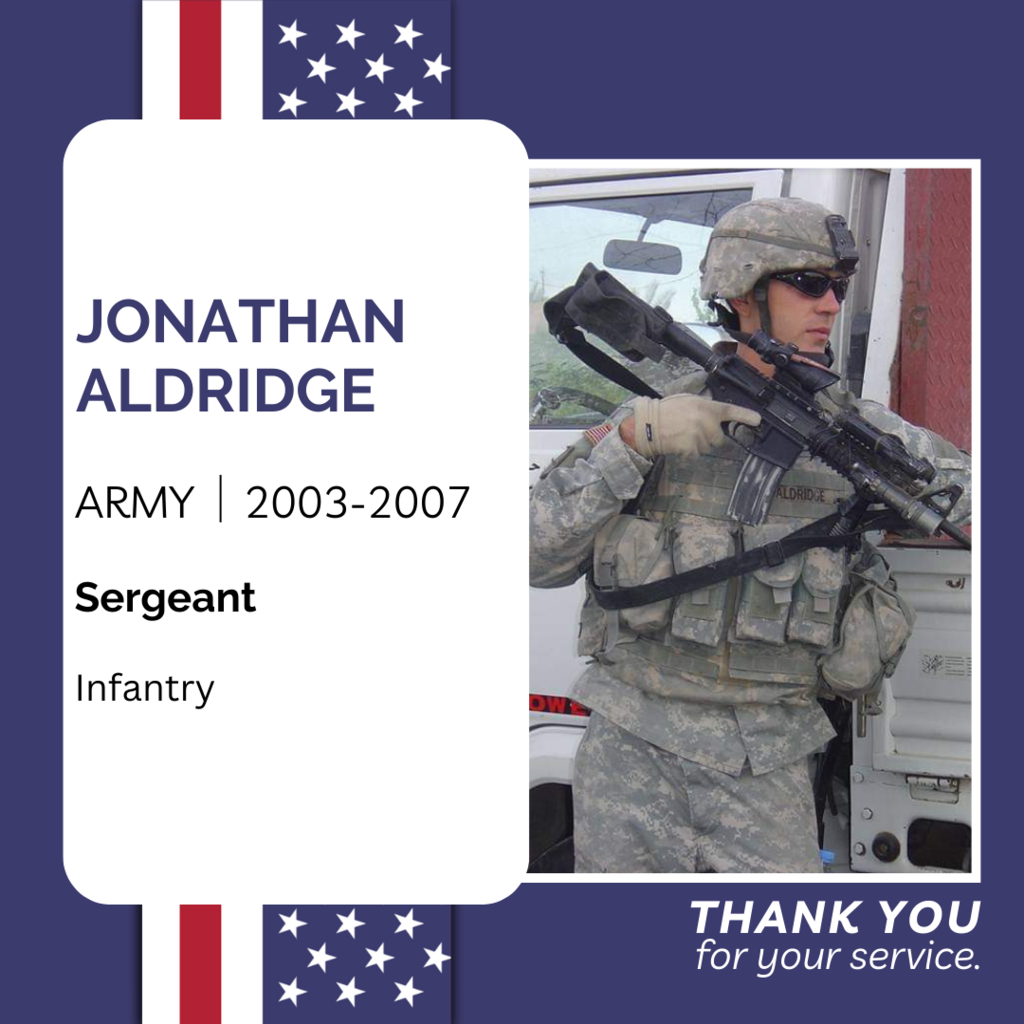 Veterans Day- Jonathan Aldridge 