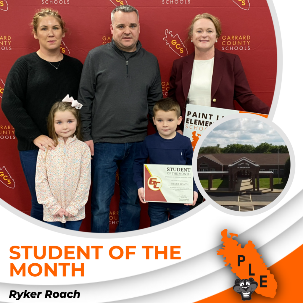 PLE Student of the Month