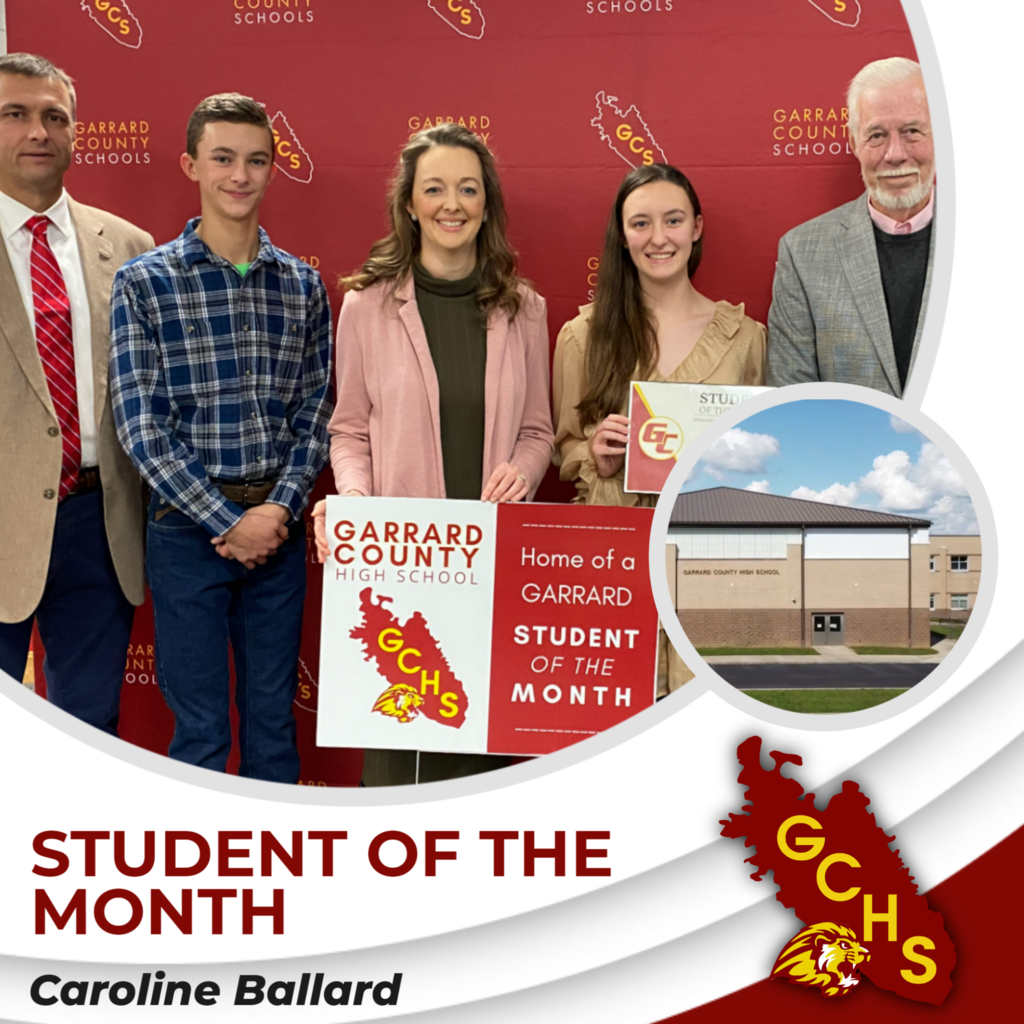 GCHS-Student of the Month