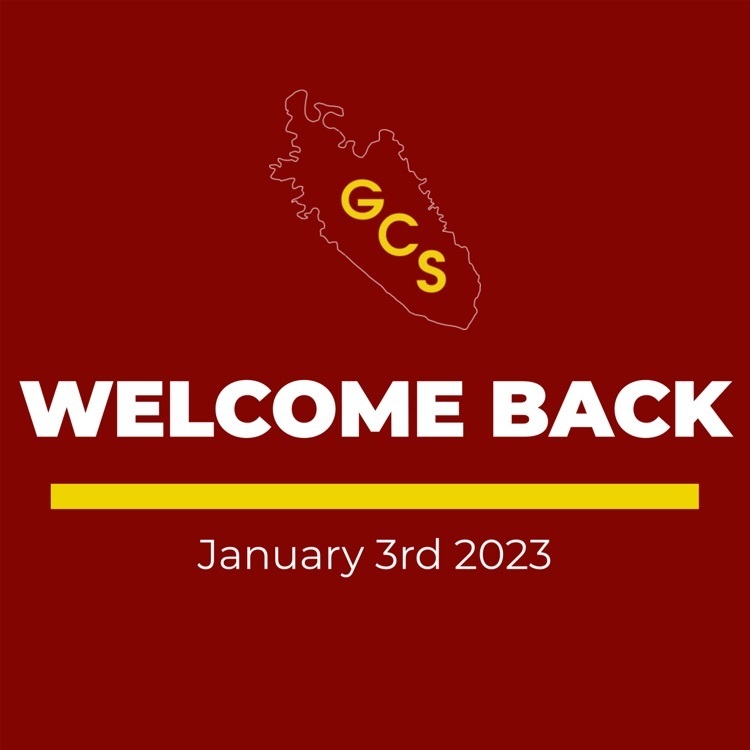 Welcome Back Graphic- January 3rd