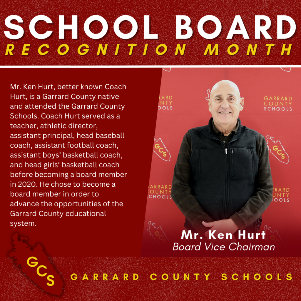 School Board Appreciation -Hurt