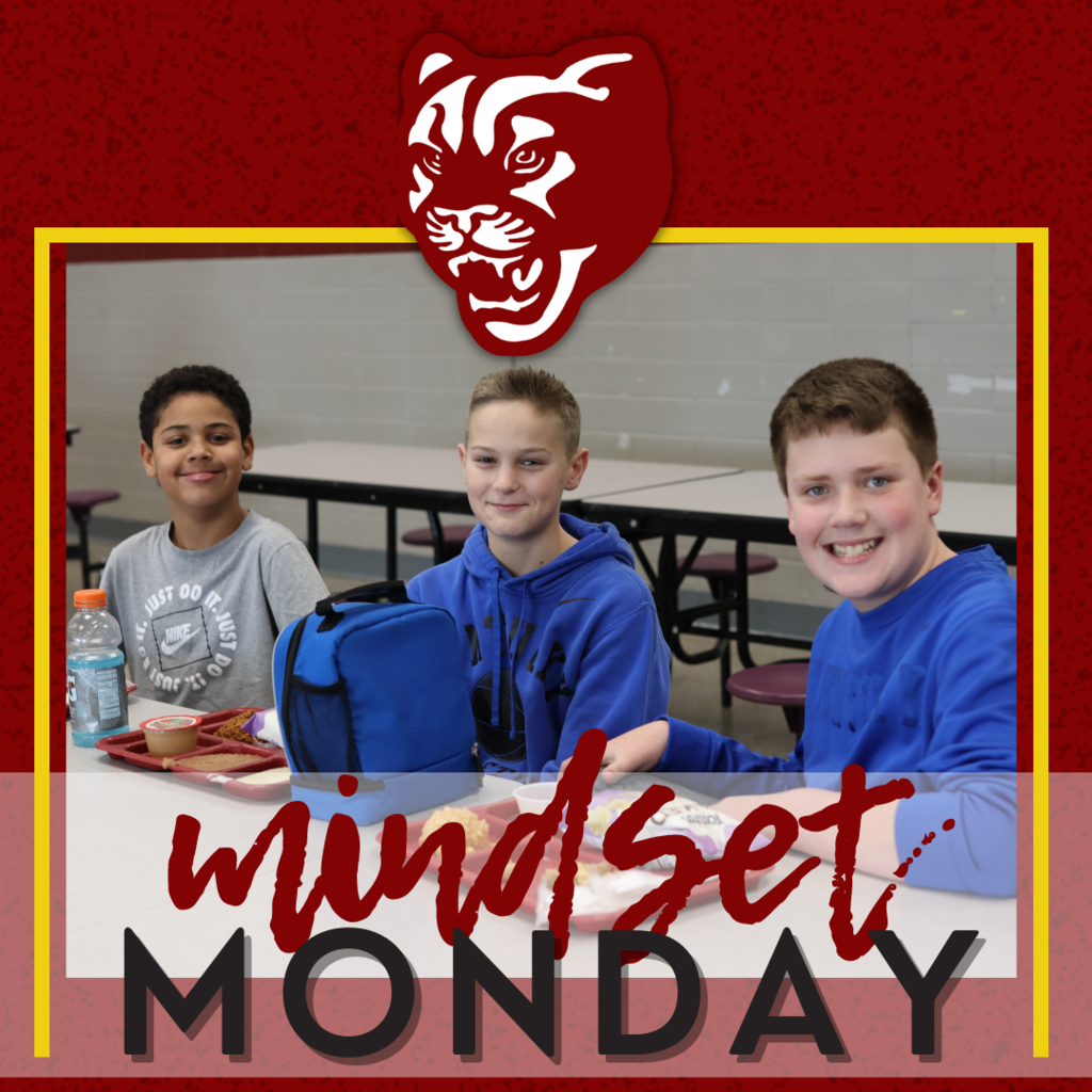 Mindset Monday Post. Students at Lunch